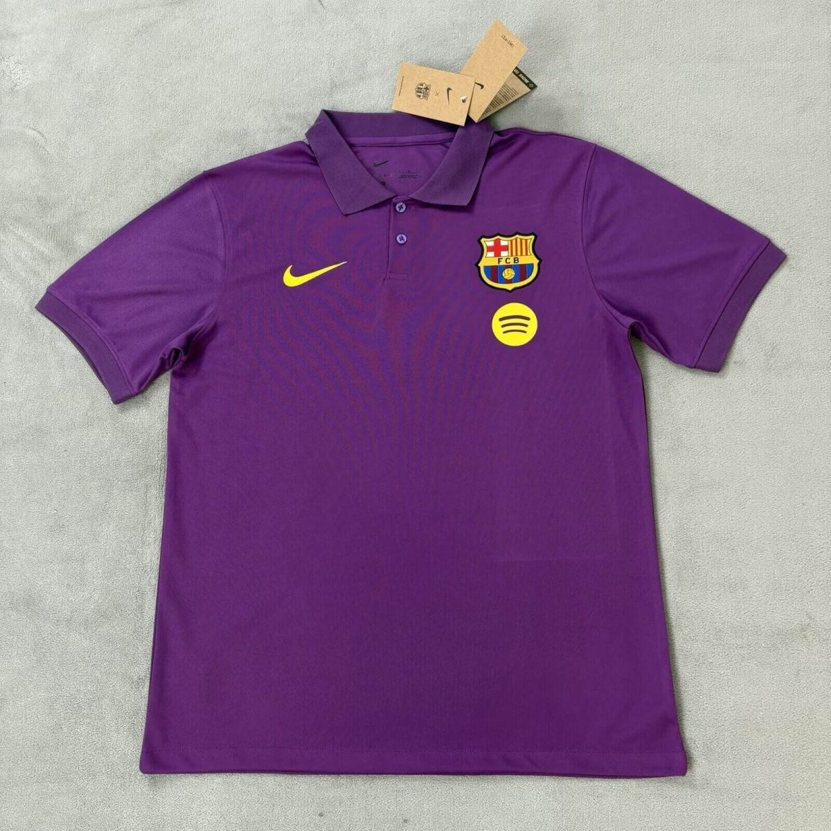 25/26 Barcelona Purple Polo shirt 1:1 Thai Quality
