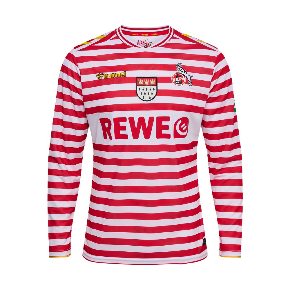 25/26 FC Köln long sleeves Carnival Jersey 1:1 Thai Quality