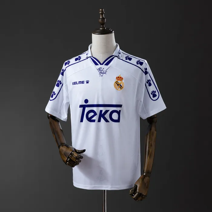 Retro Real Madrid 1994-96 Home Kit