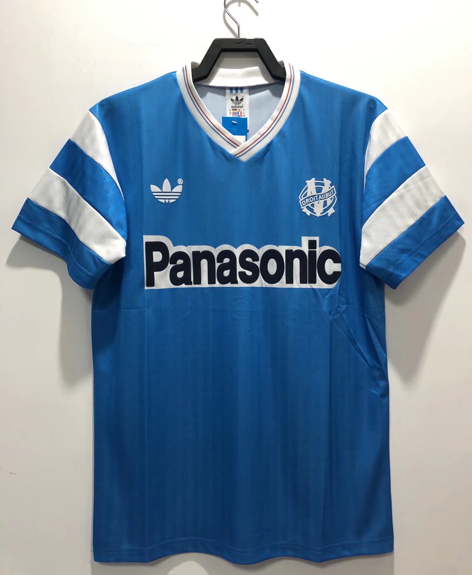 1990 Retro Marseille Away Football Jersey 1:1 Thai Quality