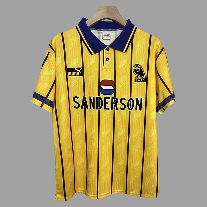 Retro Sheffield Wednesday 1994/95 Away Kit 1:1 Thai quality