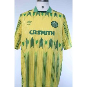 1989 Celtic Away Short-Sleeve Retro Men's Jersey
