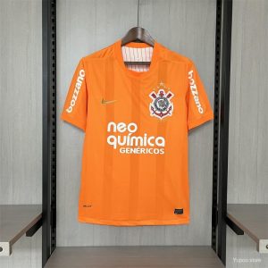 2010 Retro Corinthians Goalkeeper Orange Jersey 1:1 Thai Quality