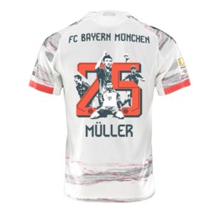 （S-4XL）25/26 Thomas Mueller Trikot Bayern Allianz Away Kit1:1 Thai Quality