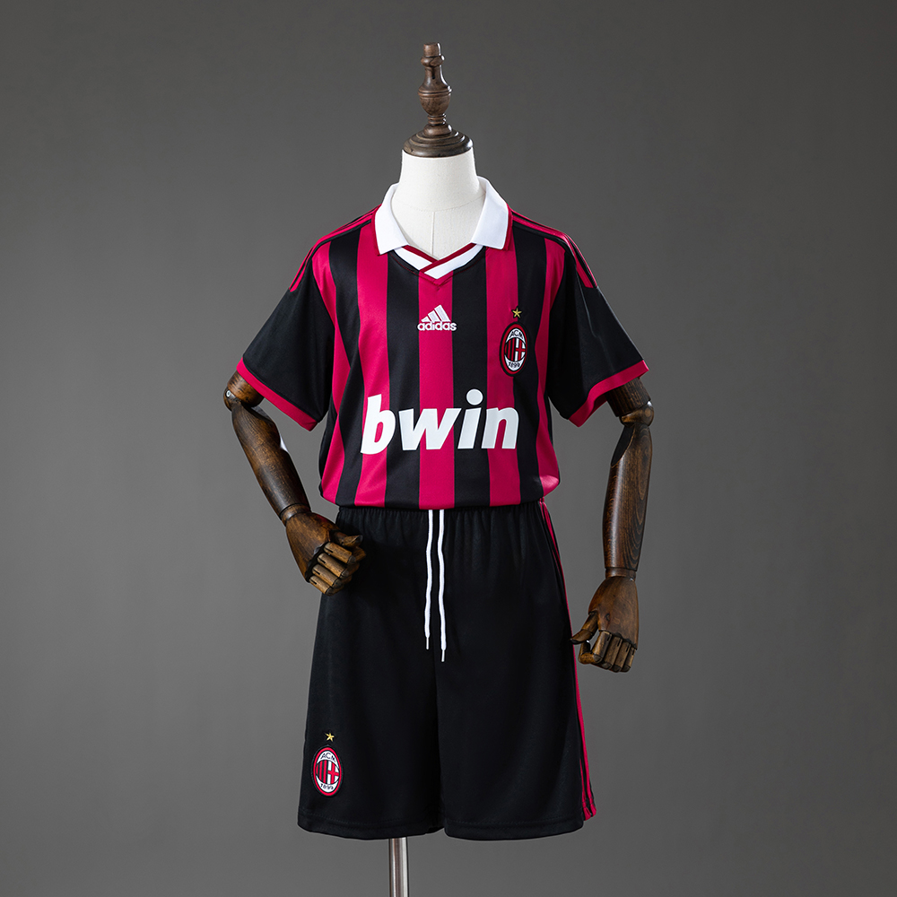 Retro Kids AC Milan 2009-10 Home Kit