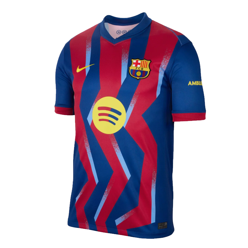 (S-4XL)25/26 Barcelona Fourth Football Jersey 1:1 Thai quality