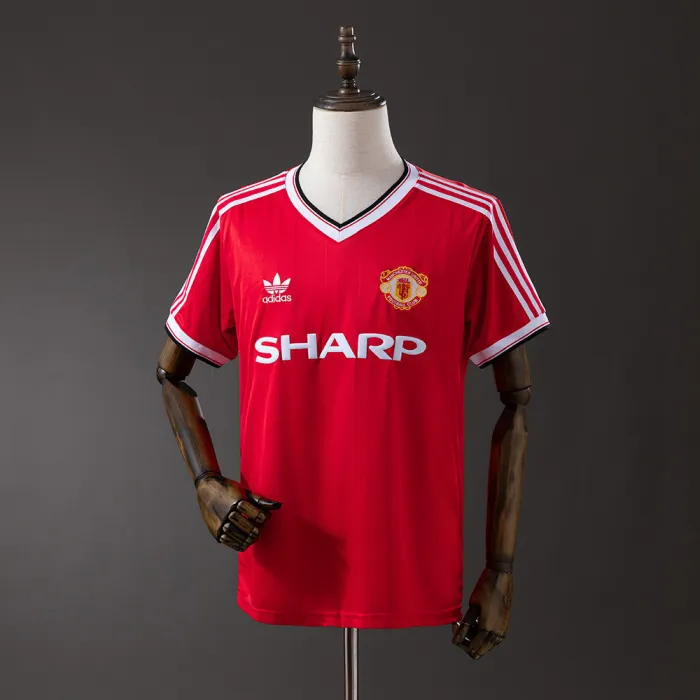 83-84 Retro Man Utd Home Kit