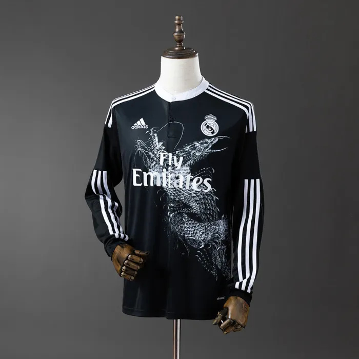 Retro Real Madrid 2014-15 Third Long Sleeves