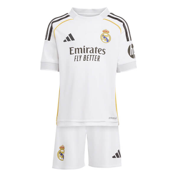 25/26 Real Madrid Home Football Shirt 1:1 Thai Quality Kids Size
