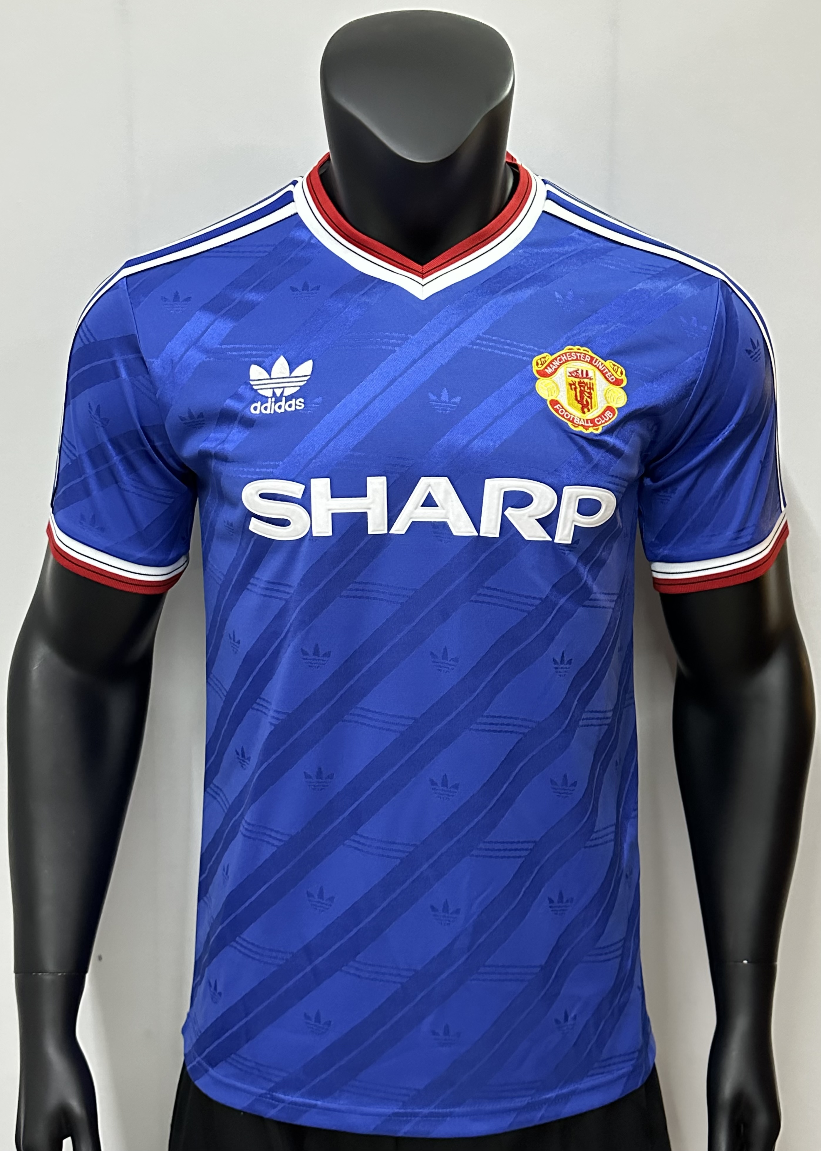 1986 Retro Manchester United away 1:1 Thai quality