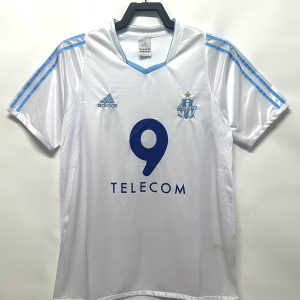2002/2003 Retro Marseille Home Football Jersey 1:1 Thai Quality