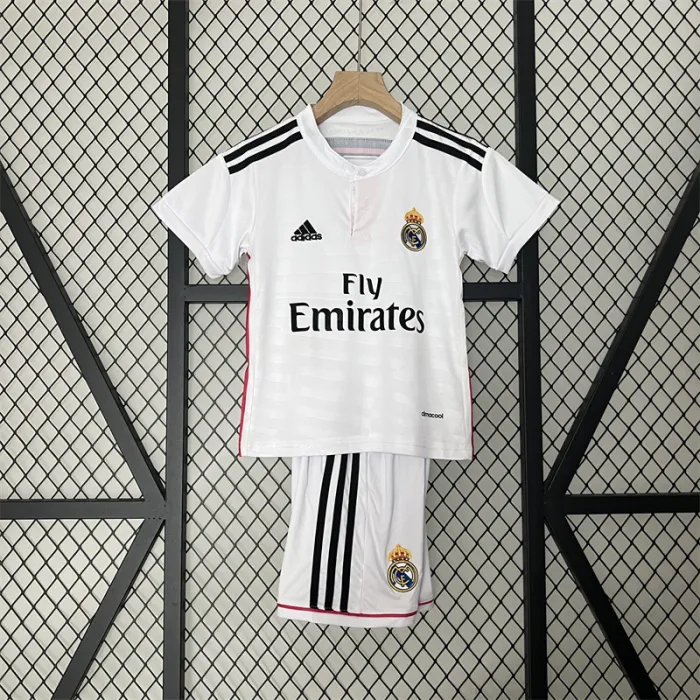 Retro Kids Real Madrid 2014-15 Home Kit
